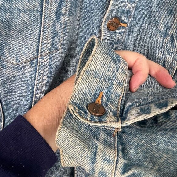 Vintage men’s trucker jacket size XL by Structure - Picture 4 of 8